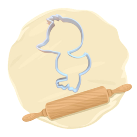 Keksausstecher "Ente"