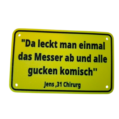 Schild "Jens"