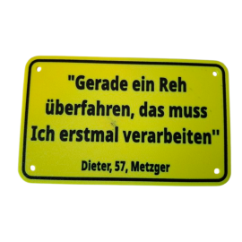 Schild "Dieter"