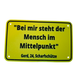 Schild "Gerd"