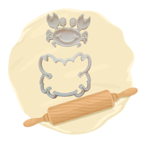 Keksausstecher "Krabbe"