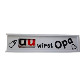 Schokoriegelbox "Du wirst Opa"