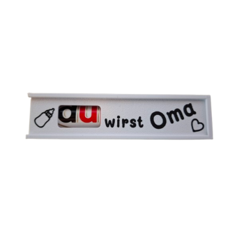 Schokoriegelbox "Du wirst Oma"