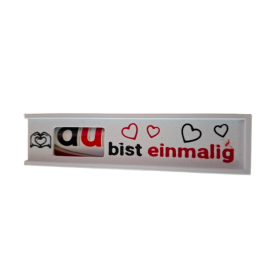 Schokoriegelbox "Du bist einmalig"