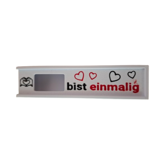 Schokoriegelbox "Du bist einmalig"
