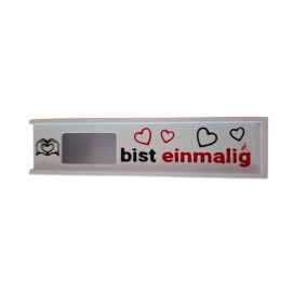 Schokoriegelbox "Du bist einmalig"