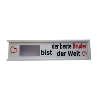 Schokoriegelbox "Du bist der beste Bruder der Welt"