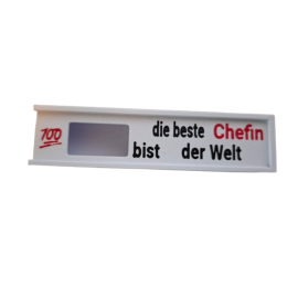 Schokoriegelbox "Du bist die beste Chefin der Welt"