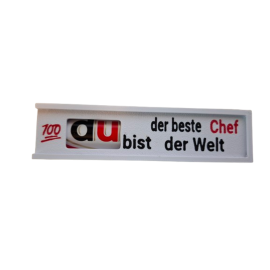 Schokoriegelbox "Du bist der beste Chef der Welt"