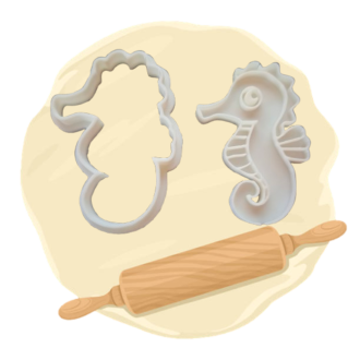 Keksausstecher "Seepferdchen"