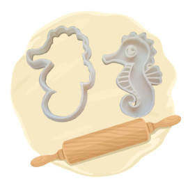 Keksausstecher "Seepferdchen"