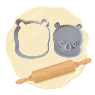 Keksausstecher "Nashorn Kopf"
