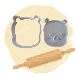 Keksausstecher "Nashorn Kopf"