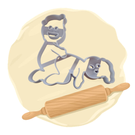 Keksausstecher "Kamasutra"