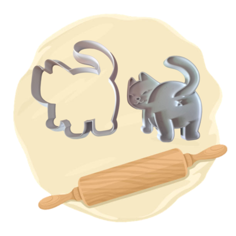 Keksausstecher "Katze"