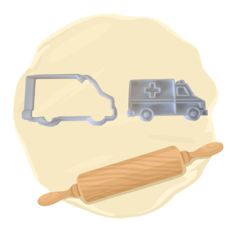 Keksausstecher "Krankenwagen"