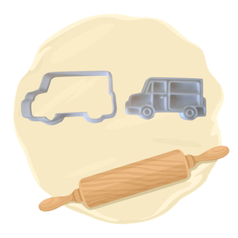 Keksausstecher "Transporter"