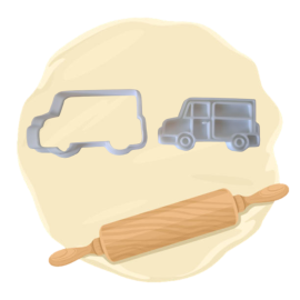 Keksausstecher "Transporter"