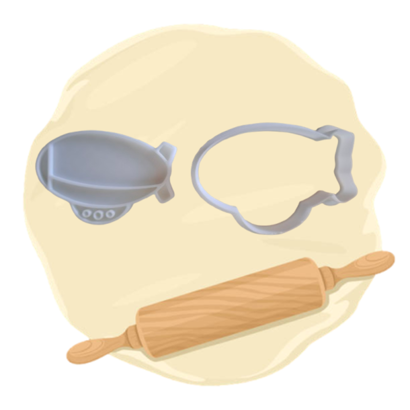 Keksausstecher "Zeppelin"