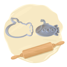 Keksausstecher "U-Boot"