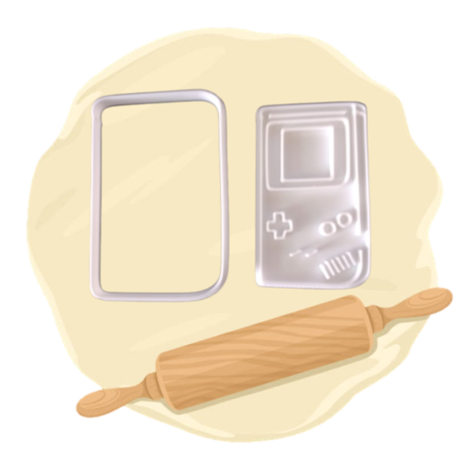 Keksausstecher "Game Boy"