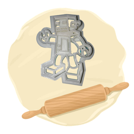 Keksausstecher "Roboter"