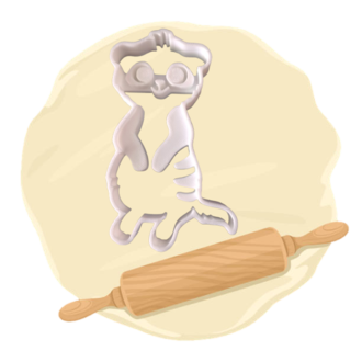Keksausstecher "Erdmännchen"