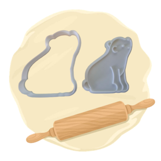 Keksausstecher "Eisbär"
