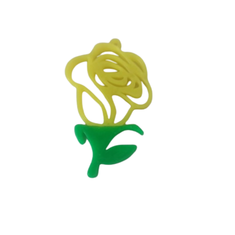 Schlüsselanhänger "Rose"