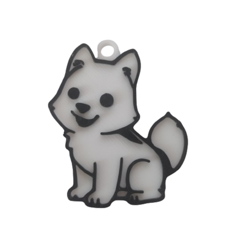 Schlüsselanhänger "Hund"
