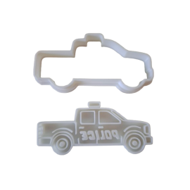 Keksausstecher "Polizeiauto"
