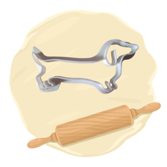 Keksausstecher "Dackel"