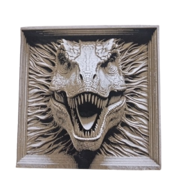 3D-Bild "Dinosaurier"