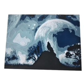 3D-Bild "Wolfsmond"