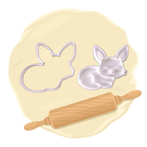 Keksausstecher "Hase"