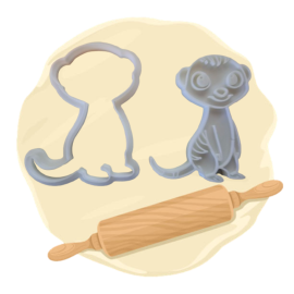 Keksausstecher "Erdmännchen"