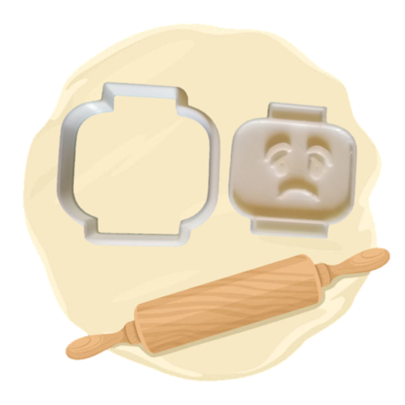 Keksausstecher "Kopf"