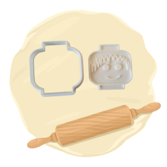 Keksausstecher "Kopf"