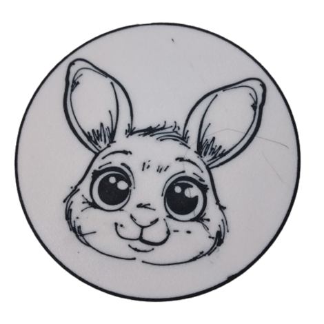 Untersetzer "Hase"