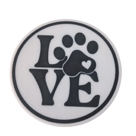 Untersetzer "Lovepfote"