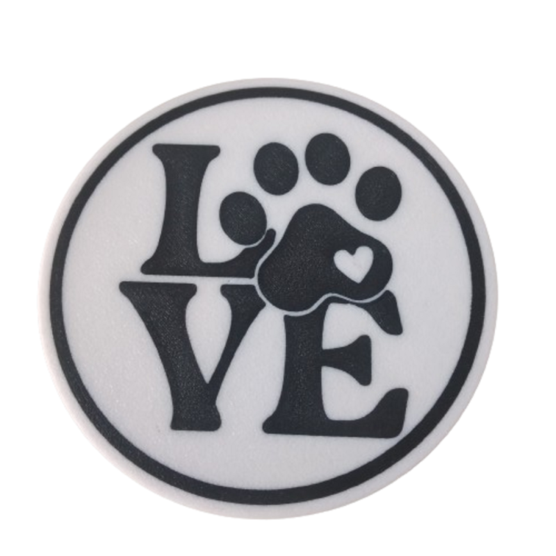 Untersetzer "Lovepfote"