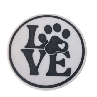 Untersetzer "Lovepfote"