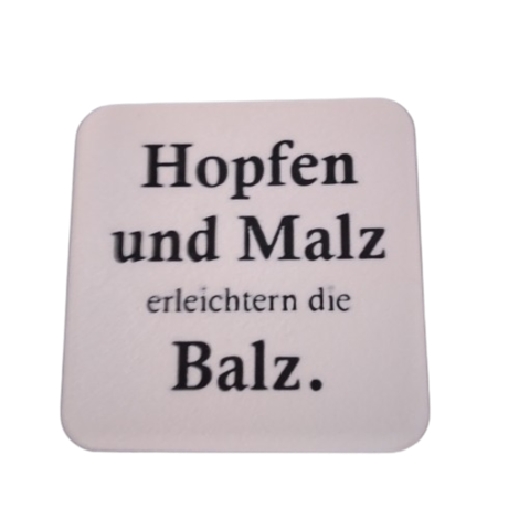 Untersetzer "Hopfen und Malz"