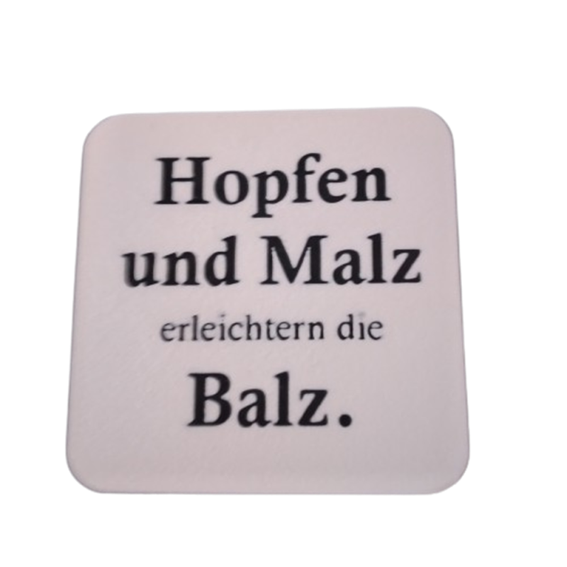 Untersetzer "Hopfen und Malz"