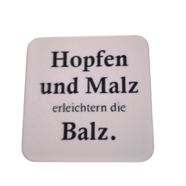 Untersetzer "Hopfen und Malz"