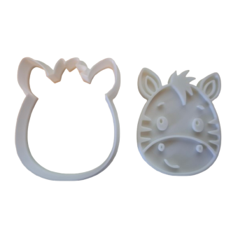 Keksausstecher "Zebra Kopf"