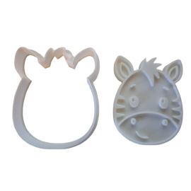 Keksausstecher "Zebra Kopf"