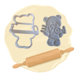 Keksausstecher "Teddy Love"