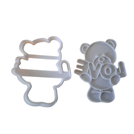 Keksausstecher "Teddy Love"