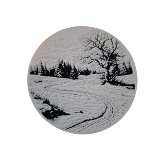 Untersetzer "Schneelandschaft"
